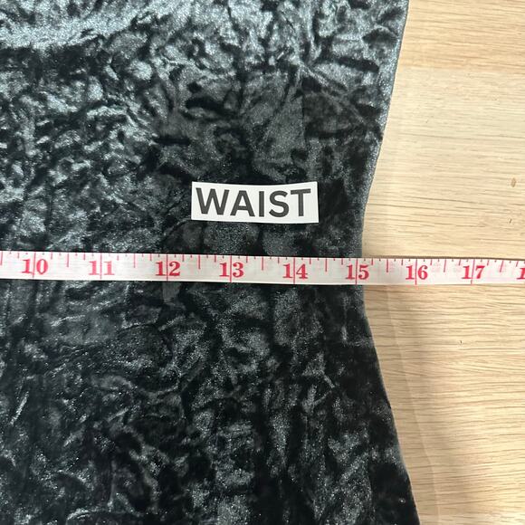 Kimchi Blue Ryder Crushed Velvet Y2K Dark Fairycore Feminine Goth Mini Dress L - Picture 8 of 14